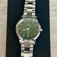 Daniel Wellington - Iconic Link Emerald Green Silv