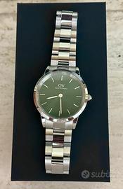Daniel Wellington - Iconic Link Emerald Green Silv