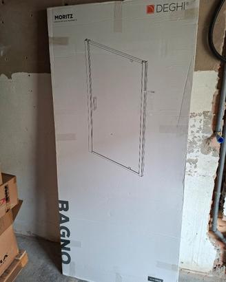 BOX DOCCIA IN NICCHIA NUOVO DA 90 CM