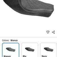 rivestimento sella ducati scrambler cafè racer