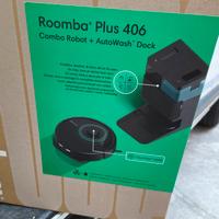 Robot aspirapolvere/lava/asciuga ROOMBA PLUS 406 