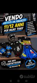 abbigliamento muaythay