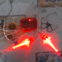 Luci intermittenti a led rosse