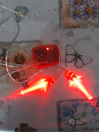 Luci intermittenti a led rosse