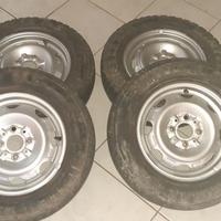 cerchi e gomme panda 4x4 