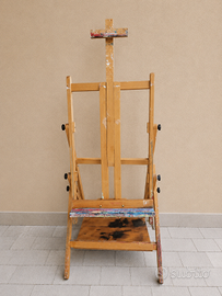 Cavalletto Professionale in Legno Regolabile