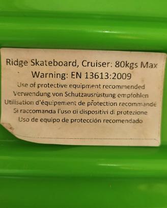 Ridge Skateboard Cruiser