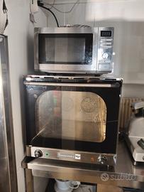 Forno professionale e microonde 