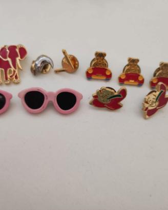 Lotto Spille Vintage - 10 Pezzi