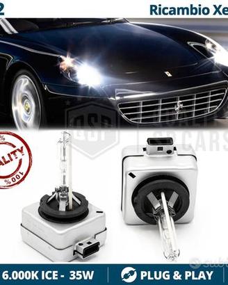 Lampadine XENON PER FERRARI 612 RICAMBIO 6000K 35W