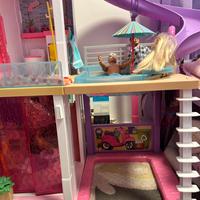 Casa dei sogni di barbie 3 piani con ascensore