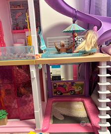 Casa dei sogni di barbie 3 piani con ascensore