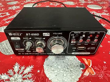 amplificatore bluetooth 220 watt