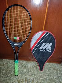 racchetta in alluminio con custodia