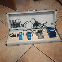 Pedaliera per chitarra con effetti