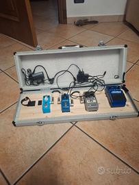 Pedaliera per chitarra con effetti