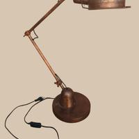 Lampada Industriale Stile Jieldé Anni 80 Vintage