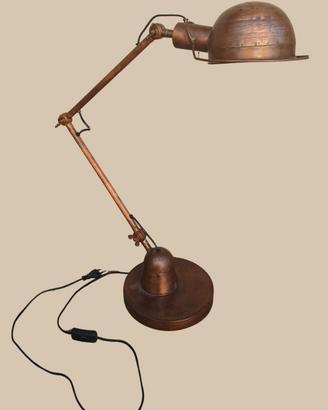 Lampada Industriale Stile Jieldé Anni 80 Vintage