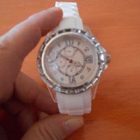 Orologio cronografo donna bianco
