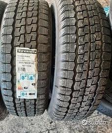 Coppia pneumatici nuovi 205 65 16c Firestone