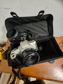 Canon reflex Eos300 con 2 ottiche
