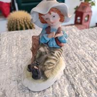 statuina presepe vintage 