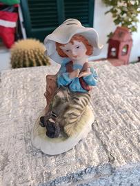 statuina presepe vintage 