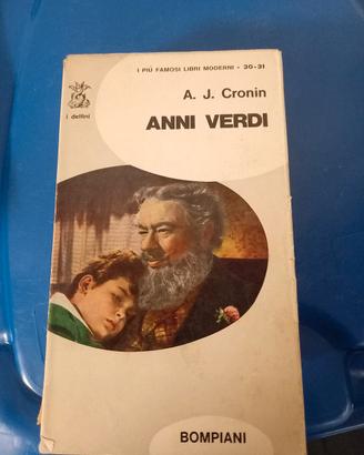Libro "Anni Verdi" - A. J. Cronin - Bompiani