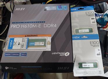 pc da assemblare i5-12400f gaming video grafica