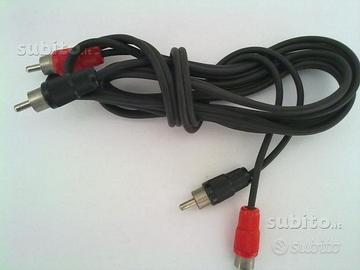 Cavo RCA M/M LUNGO PER COLLEGAMENTI AUDIO