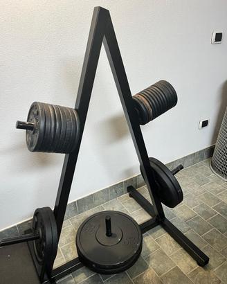 Porta dischi palestra 28mm