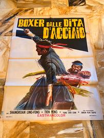 Manifesto originale  “Boxer dalle dita d’acciaio