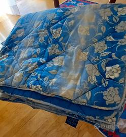 Piumone matrimoniale Gabel azzurro