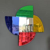 Specchio Dionisio Ettore Sottsass Glas Italia