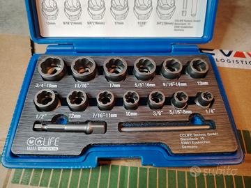 SET DI ESTRATTORI  PER VITI E DADI DANNEGGIATI