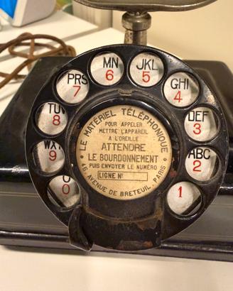 Telefono anni 1920-1930 francese