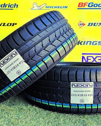 X2: Invernali 225/45R18 95V -NEXEN- al 80%