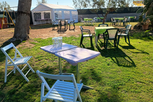 Giardino, feste.pranzi