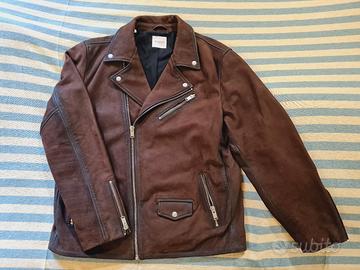 giubbotto pelle Selected Homme 