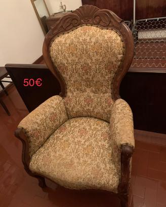 Poltrona Vintage Luigi Filippo