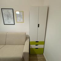 Armadio ikea STUVA - Bianco e verde