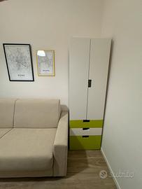 Armadio ikea STUVA - Bianco e verde