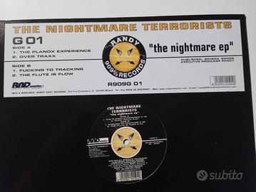 vinile Gabber THE NIGHTMARE TERRORIST 909%gabber