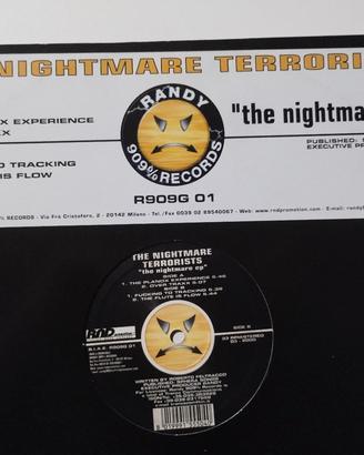 vinile Gabber THE NIGHTMARE TERRORIST 909%gabber