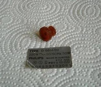 Ruota dentata per PHILIPS mod. D8634 D8718 D8734