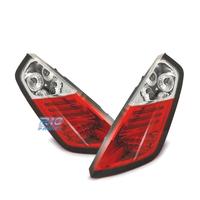 FANALI FIAT GRANDE PUNTO 05-09 LED ROSSO CROMATO