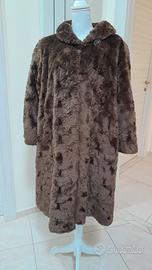 cappotto in pelliccia sintetica 