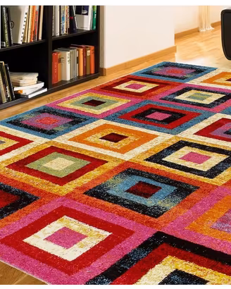 Tappeto multicolore 230 x 160 cm