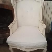 Due poltrone stile barocco 