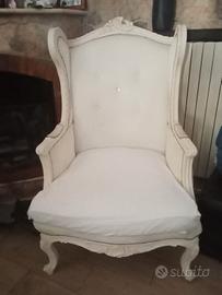 Due poltrone stile barocco 